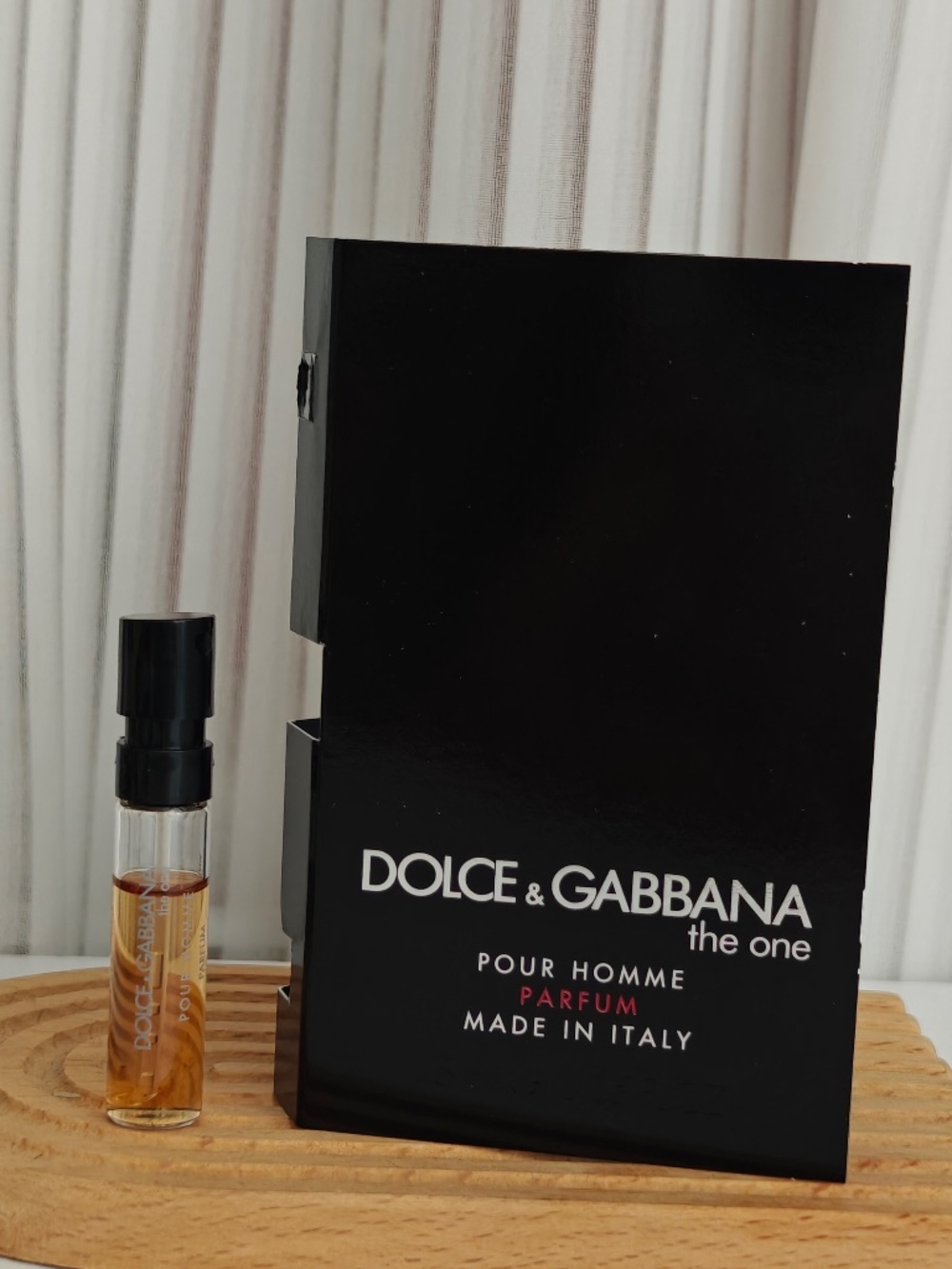 New Dolce & Gabbana The One Pour Homme Parfum Sample Spray 1.5 ml/ 0.05 oz
